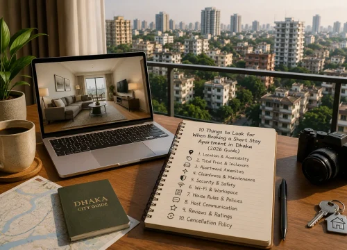 10 Things to Look for When Booking a Short Stay Apartment in Dhaka (2026 Guide)